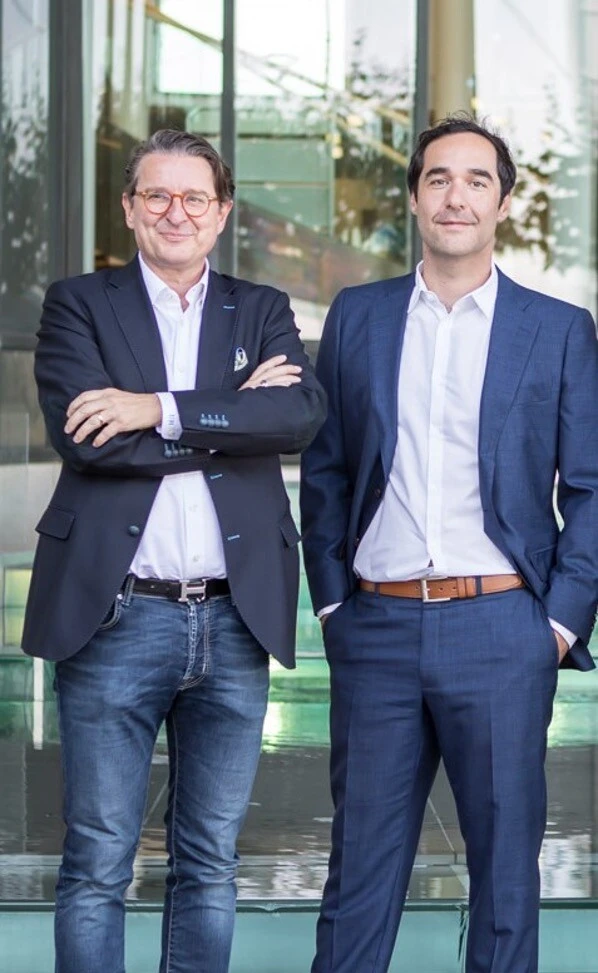 v.l. Udo Hensen und Sven Lüttens